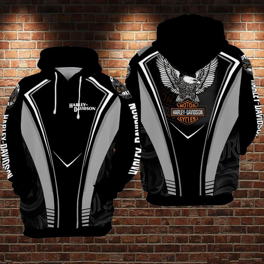 Harley Davidson Hoodie  Zip Hoodie Version 2328