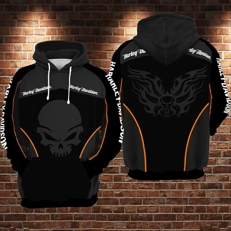 Harley Davidson Hoodie  Zip Hoodie Version 2351
