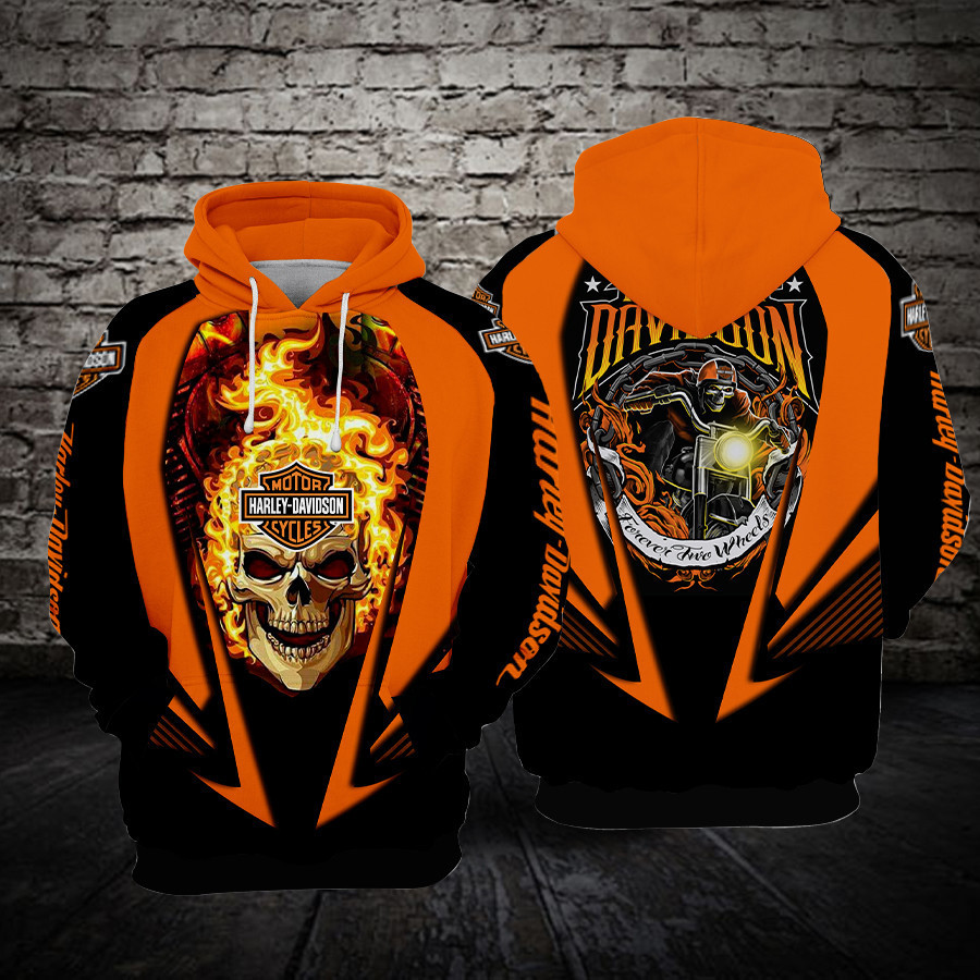 Harley Davidson Hoodie  Zip Hoodie Version 2355