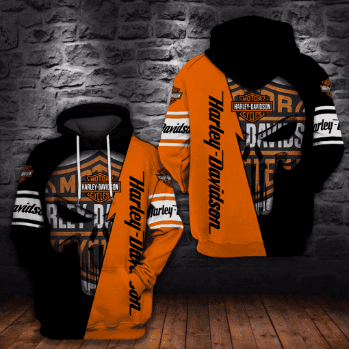 Harley Davidson Motocycle Hoodie  Zip Hoodie Style 2277 Gift For Sport Music Fans