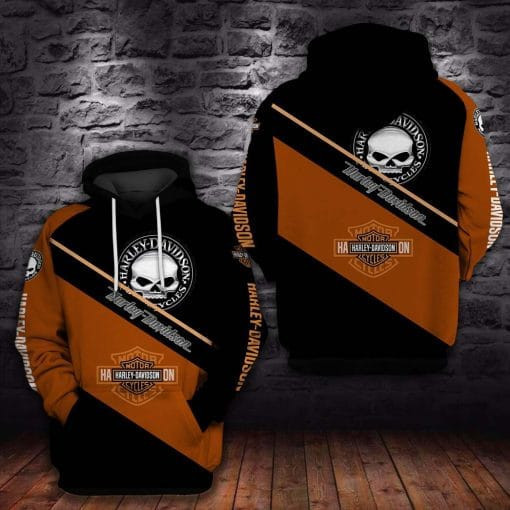 Harley Davidson Motocycle Hoodie  Zip Hoodie Version 2011