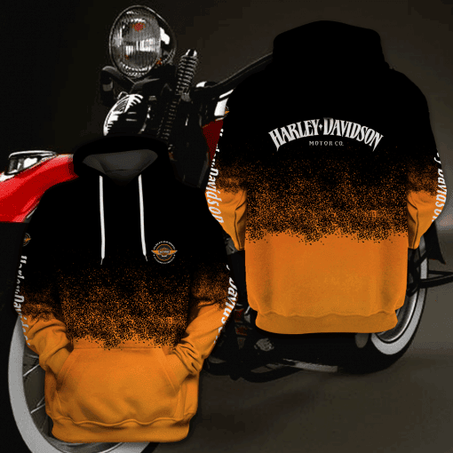 Harley Davidson Motocycle Hoodie  Zip Hoodie Version 2012