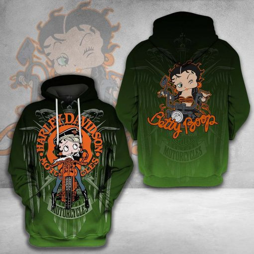 Harley Davidson Motocycle Hoodie  Zip Hoodie Version 2035