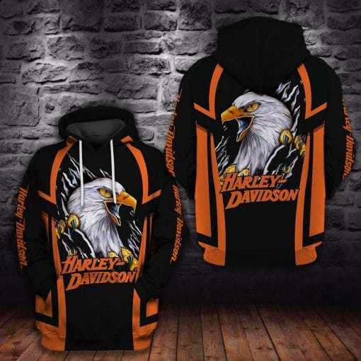 Harley Davidson Motocycle Hoodie  Zip Hoodie Version 2265