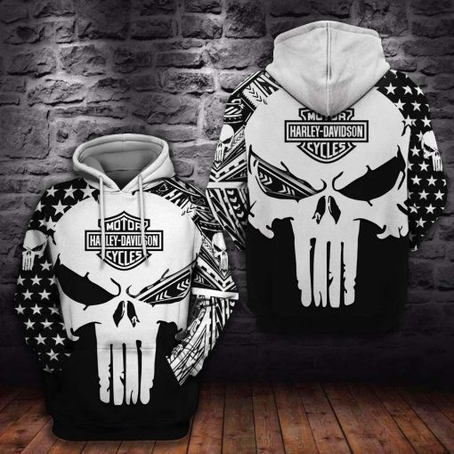 Harley Davidson Motocycle Hoodie  Zip Hoodie Version 2284