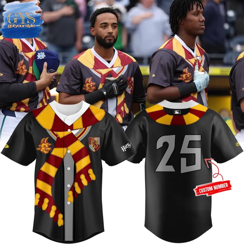 Hartford Yard Goats 2025 Harry Potter Baseball Jersey