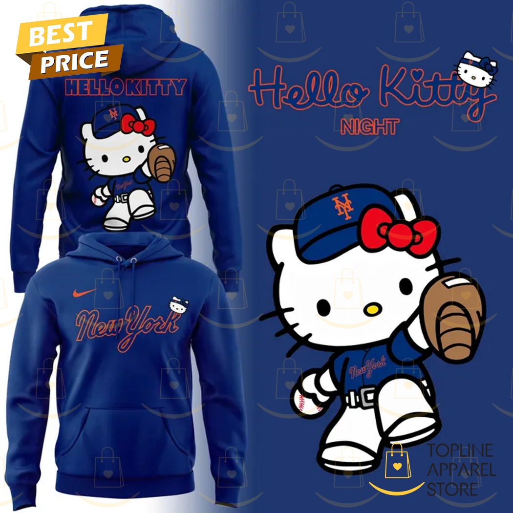 Hello Kitty Night x New York Mets 2025 Hoodie Gift For Sport Music Fans