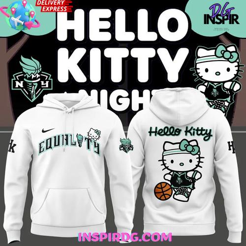 Hello Kitty x New York Liberty Equality Special Hoodie Premium Merchandises