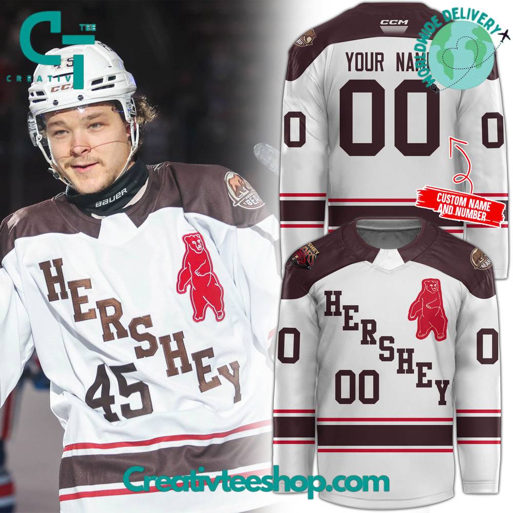 Hershey Bears Specialty Throwback Jersey