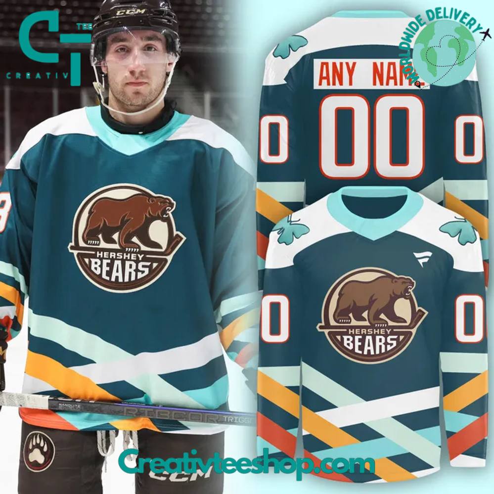 Hershey Bears x Autism Awareness 2025 Version Hockey Jersey
