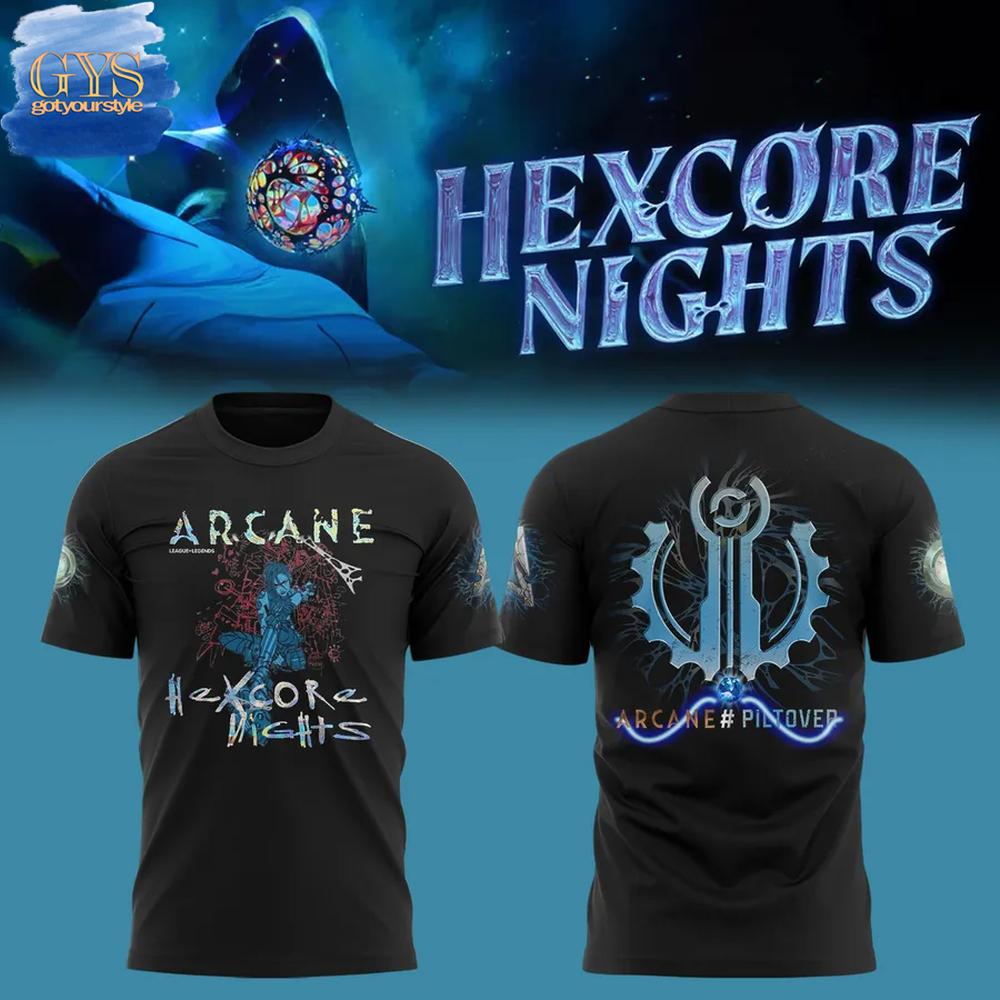 Hexcore Nights Arcane Limited Edition T-Shirt Premium Merchandises
