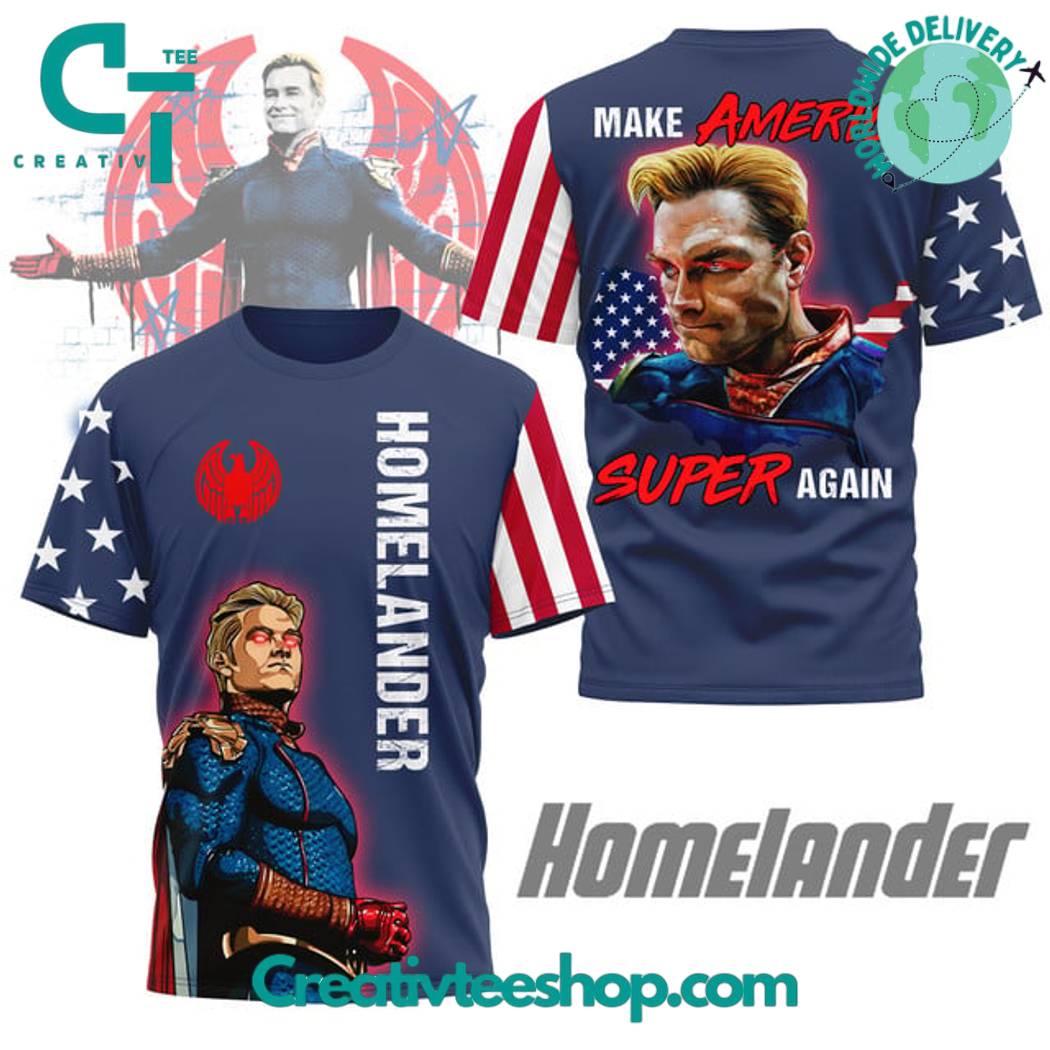 Homelander Make USA Super Again T-Shirt