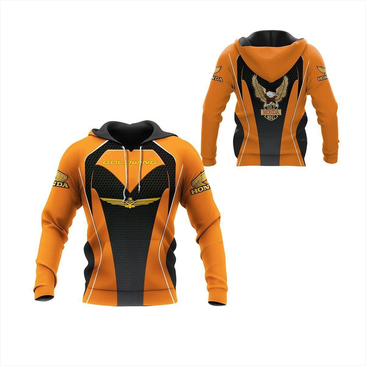 Honda Gold Wing Shirt Fan Gift 139 Version Unisex 3d Hoodie Zip Hoodie