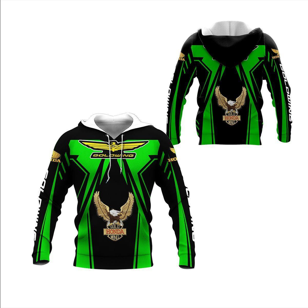 Honda Gold Wing Shirt Fan Gift 241 Version Unisex 3d Hoodie Zip Hoodie