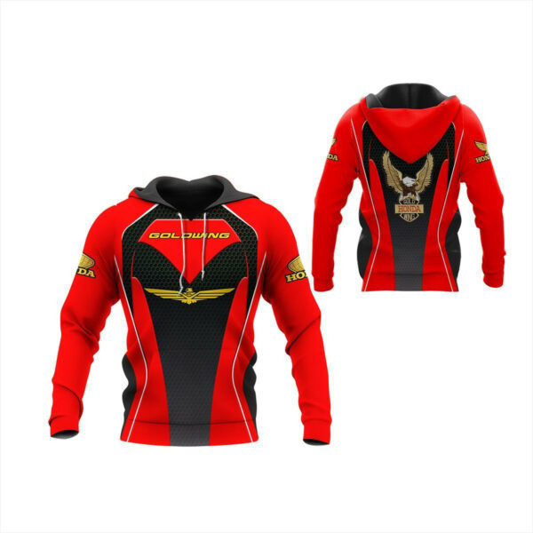 Honda Gold Wing Shirt Fan Gift 96 Version Unisex 3d Hoodie Zip Hoodie 1605