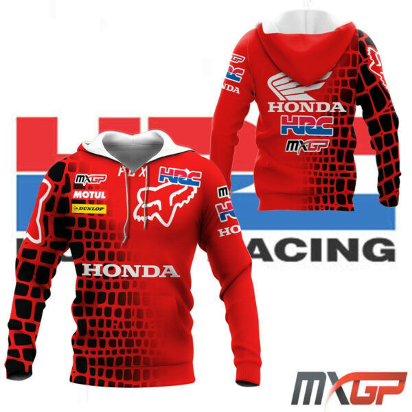 Honda Hrc Mxgp Shirt Fan Gift 305 Version Unisex 3d Hoodie Zip Hoodie 1239