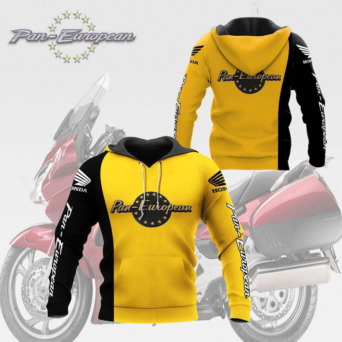 Honda Pan European Shirt Fan Gift 201 Version Unisex 3d Hoodie Zip Hoodie