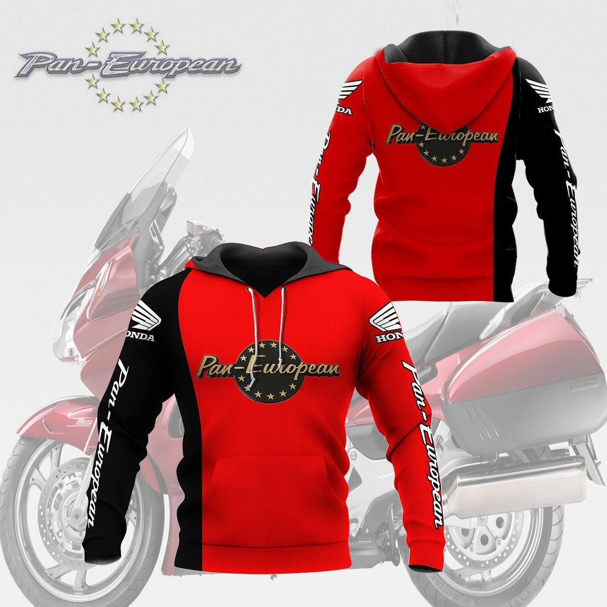 Honda Pan European Shirt Fan Gift 203 Version Unisex 3d Hoodie Zip Hoodie
