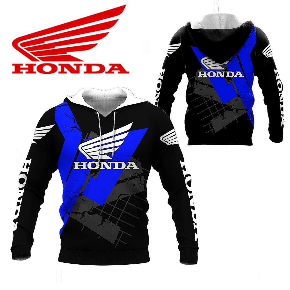 Honda Shirt Fan Gift 49 Version Unisex 3d Hoodie Zip Hoodie