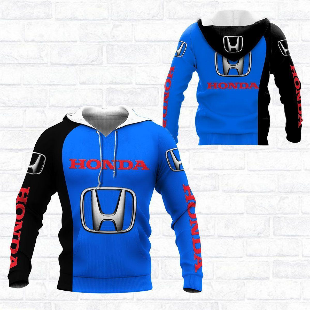 Honda Shirt Fan Gift 981 Version Unisex 3d Hoodie Zip Hoodie
