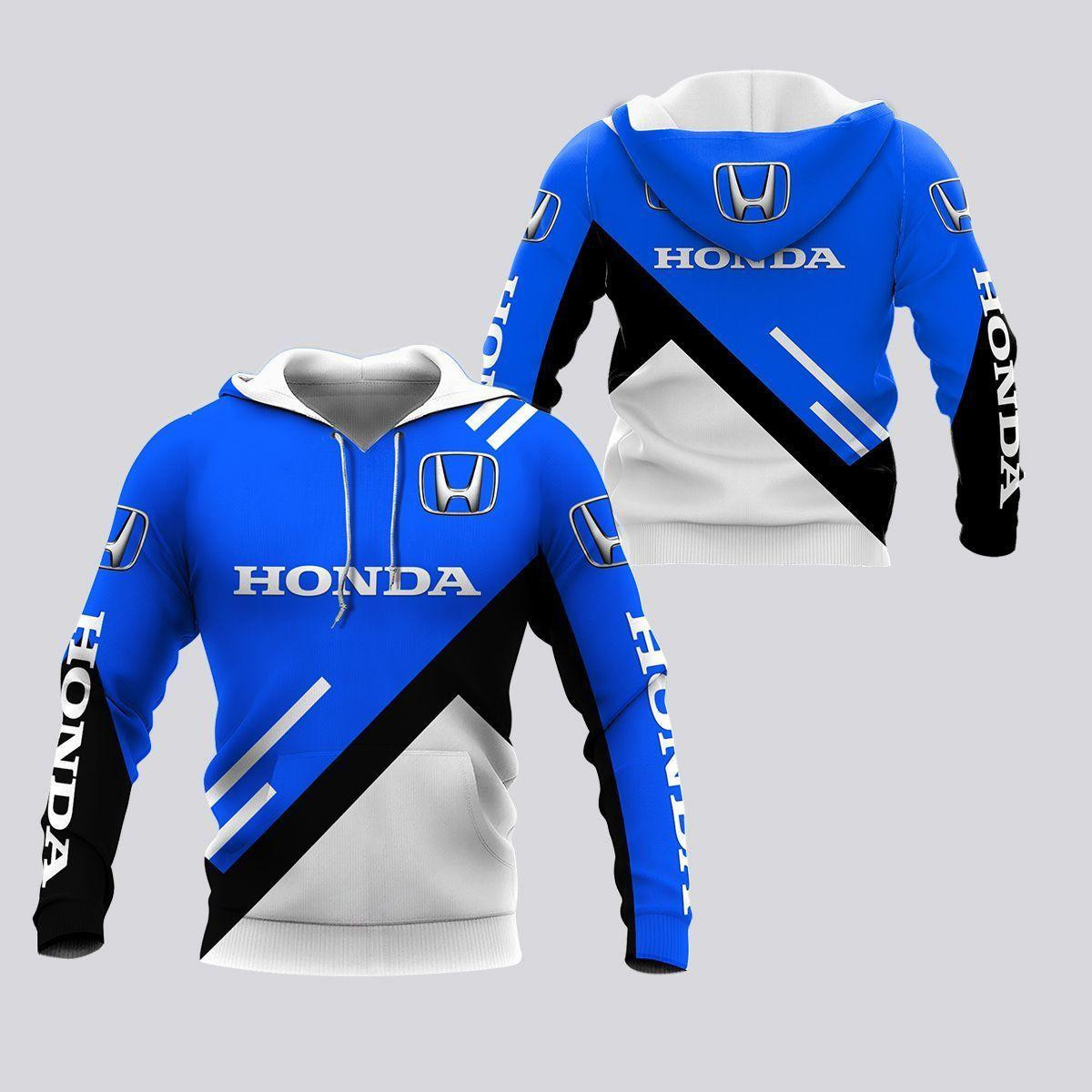 Honda Shirt Fan Gift 983 Version Unisex 3d Hoodie Zip Hoodie