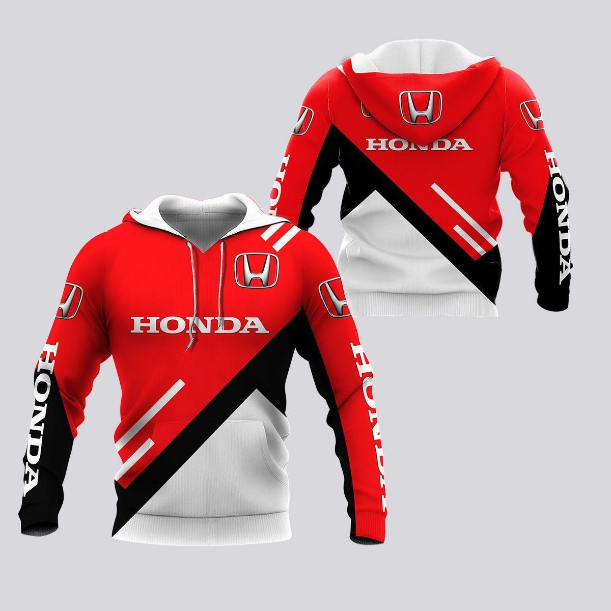 Honda Shirt Fan Gift 984 Version Unisex 3d Hoodie Zip Hoodie
