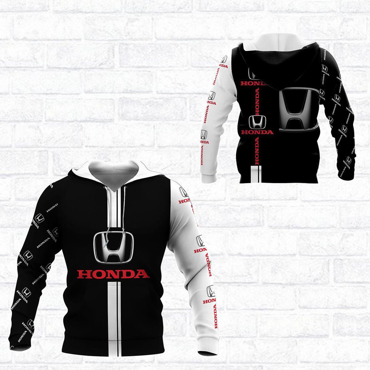 Honda Shirt Fan Gift 985 Version Unisex 3d Hoodie Zip Hoodie Version 27