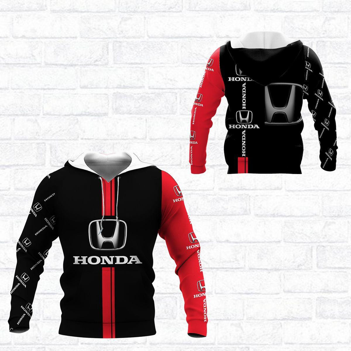 Honda Shirt Fan Gift 985 Version Unisex 3d Hoodie Zip Hoodie Version 43