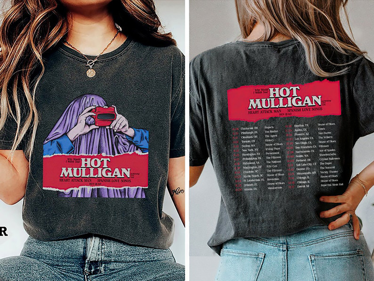 Hot Mulligan Why Would I Watch Tour 2024 2025 Shirt, Hot Mulligan 2024 2025 Concert Shirt Premium Merchandise