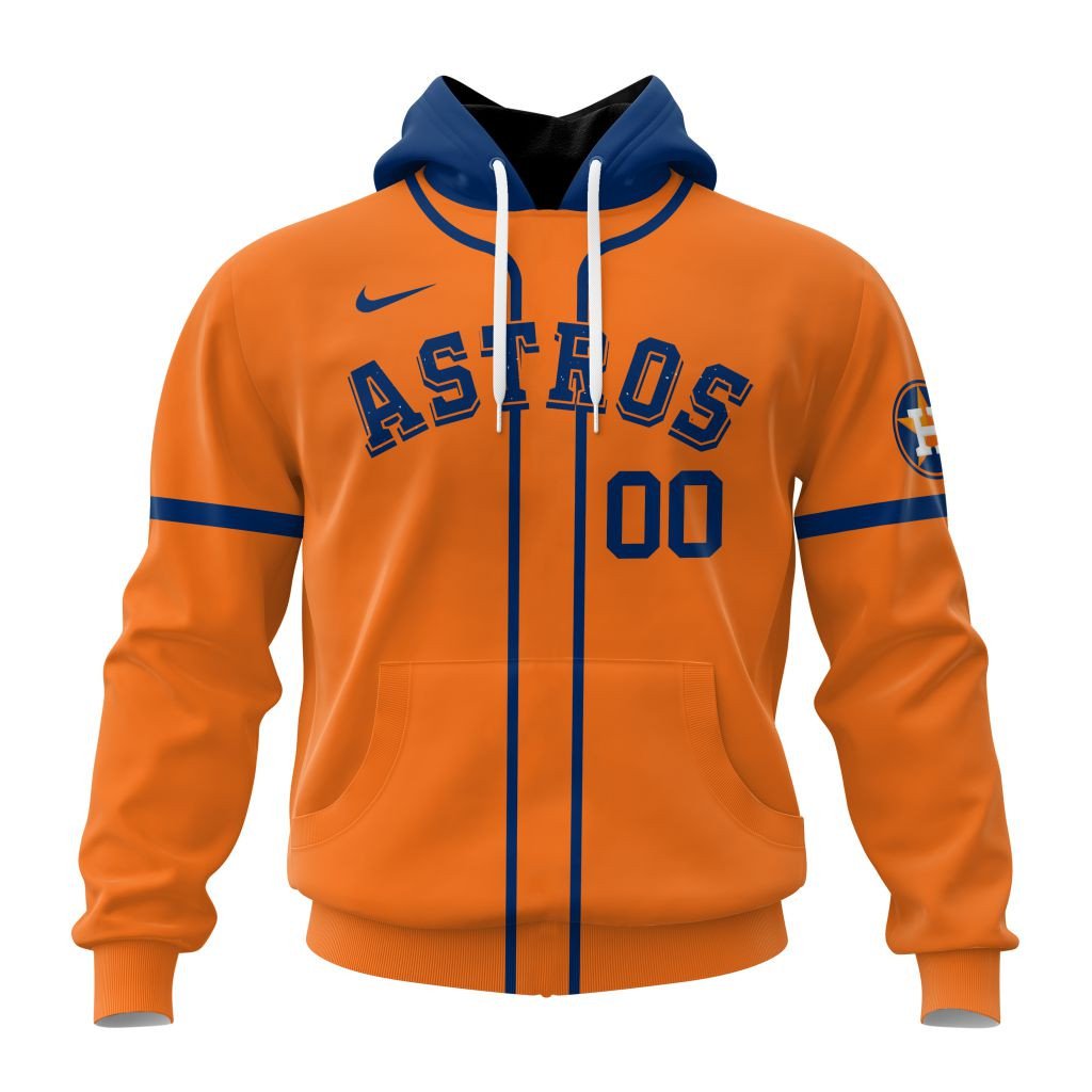 Houston Astros Personalized Alternate Design Concept Hoodie