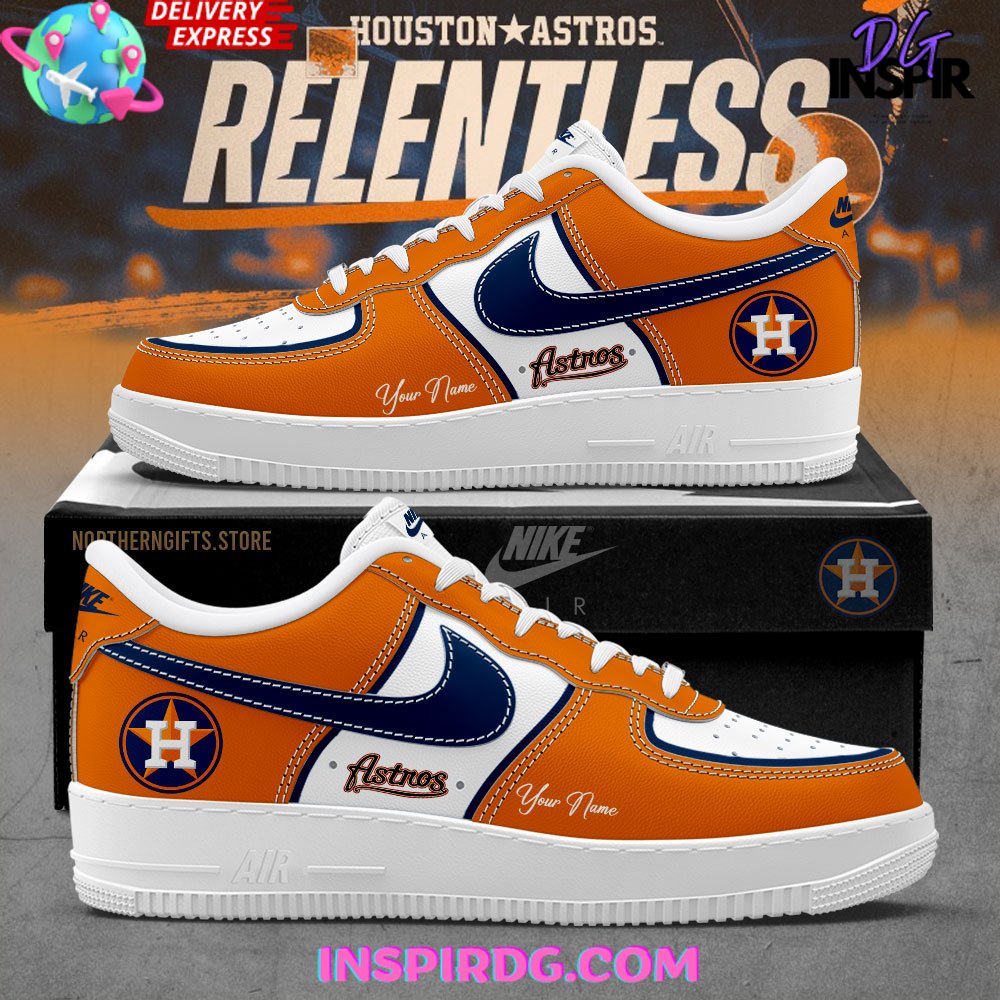 Houston Astros Relentless Limited Edition Air Force 1