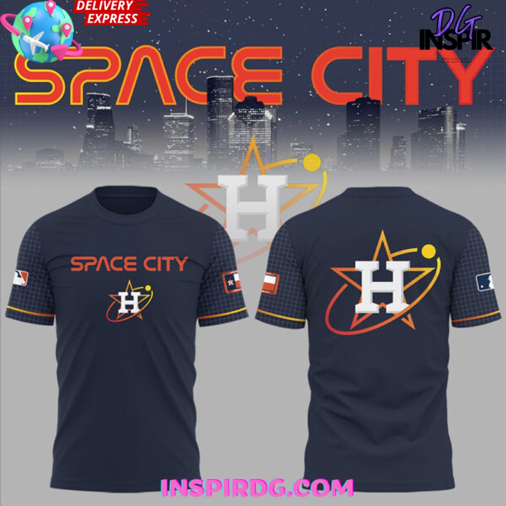Houston Astros Space City 2025 T-Shirt Gift For Sport Music Fans
