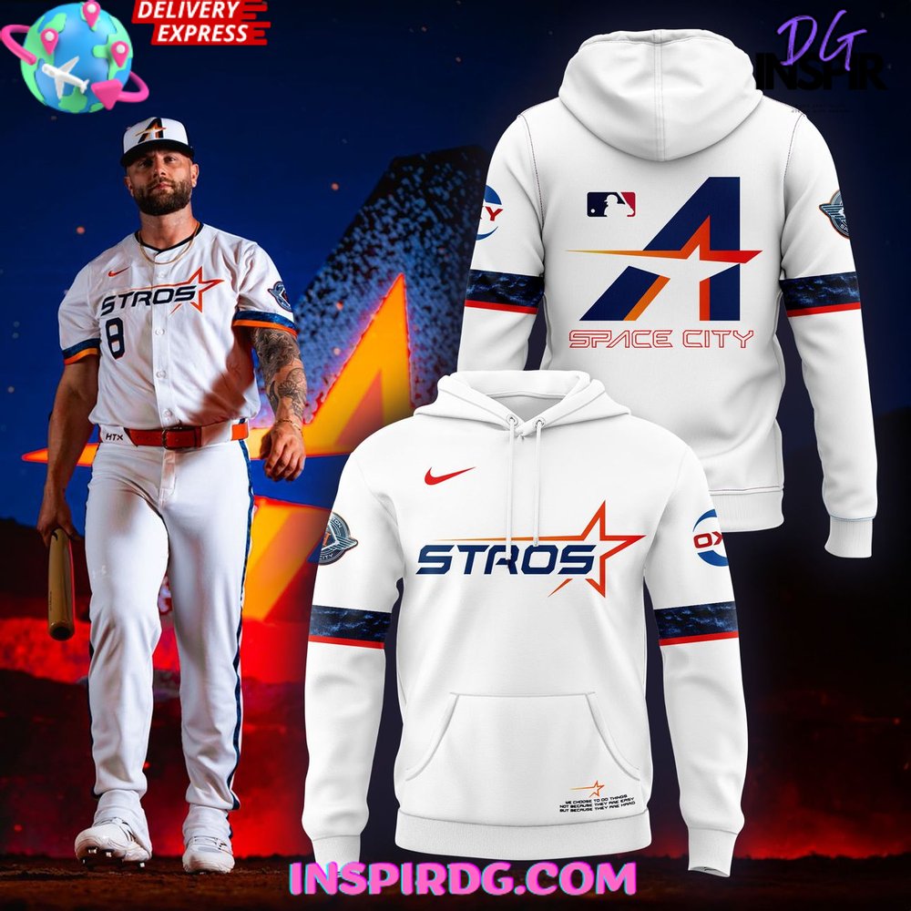 Houston Astros Space City Connect 2025 Hoodie Gift For Sport Music Fans