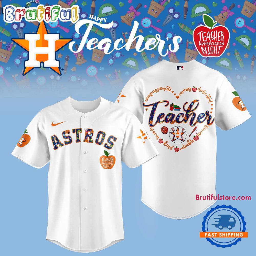 Houston Astros TEACHER APPRECIATION NIGHT 2025 Jersey Shirt