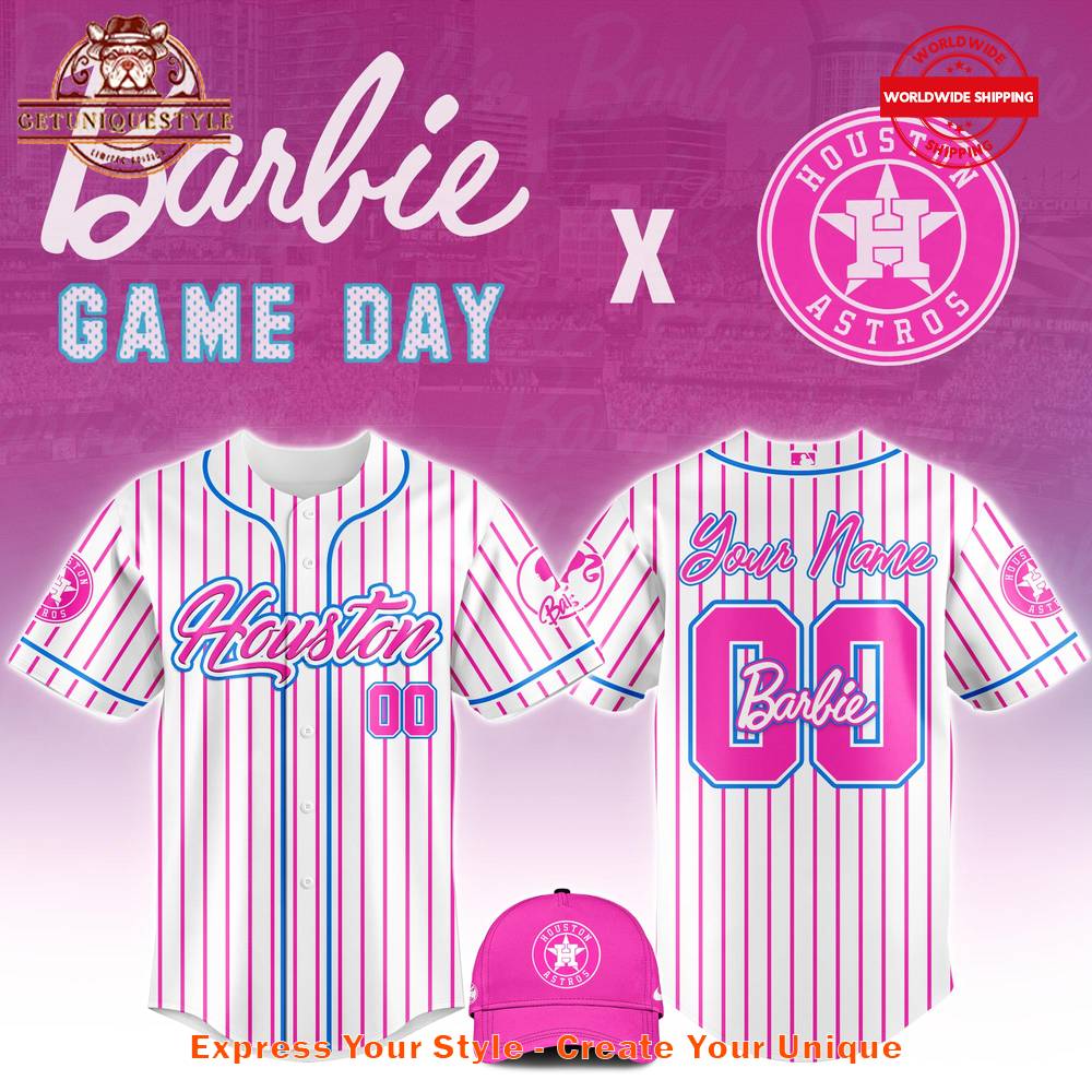 Houston Astros x Barbie Night Game Jersey