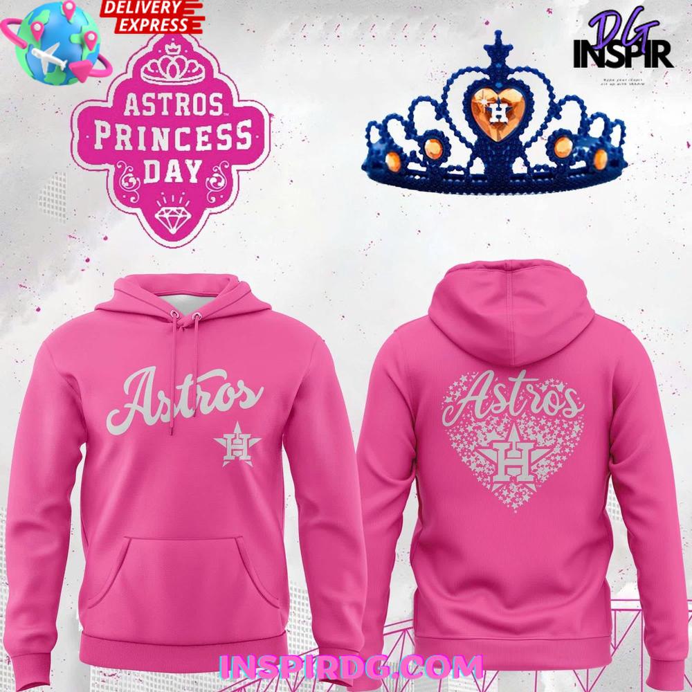 Houston Astros x Princess 2025 Hoodie Premium Merchandises