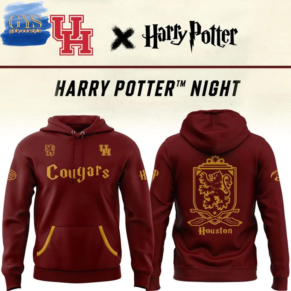Houston Cougars Harry Potter Night Limited Edition Hoodie Premium Merchandises