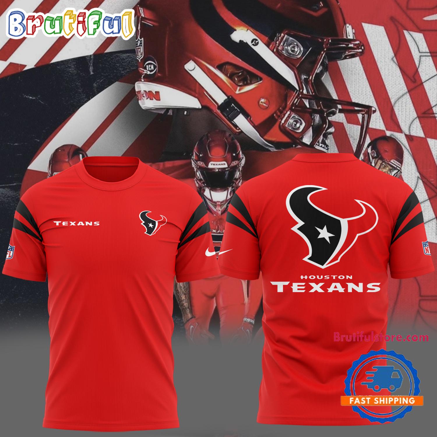 Houston Texans Battle Red 2024 T Shirt