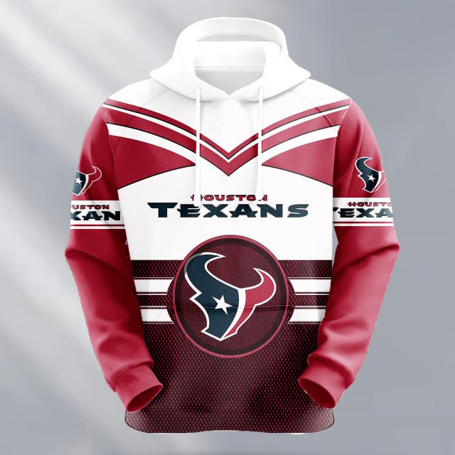 Houston Texans Logo NFL 3D Hoodie Version 198