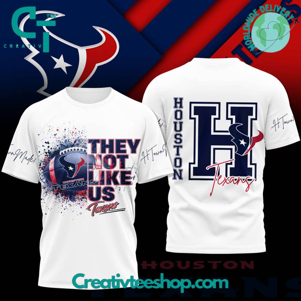 Houston Texans They Not Like Us T-Shirt