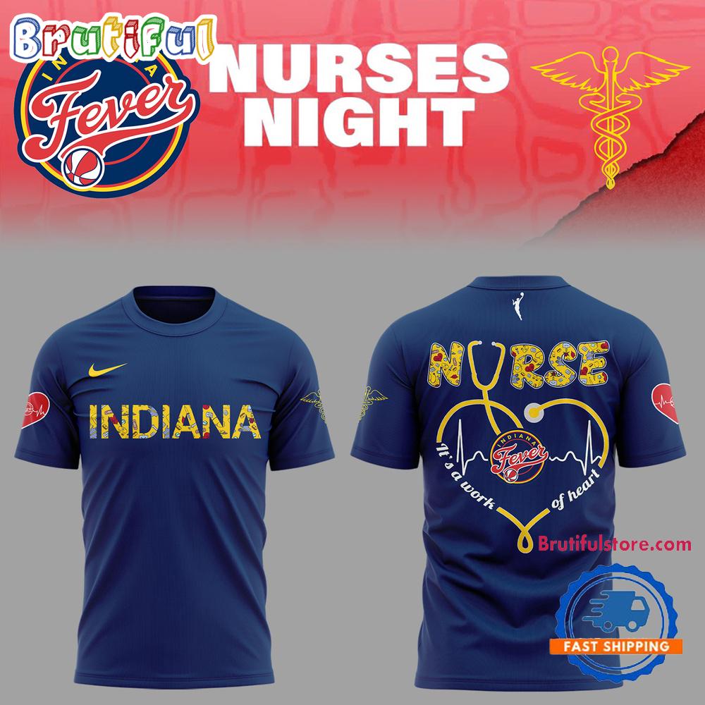 Indiana Fever Basketball Nurses Night 2025 3D Shirt