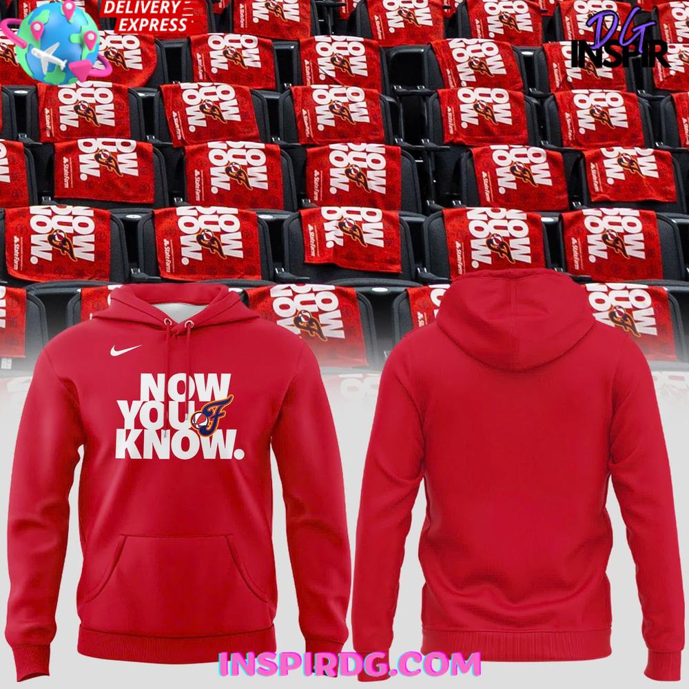 Indiana Fever Now You Know Special Hoodie Premium Merchandises