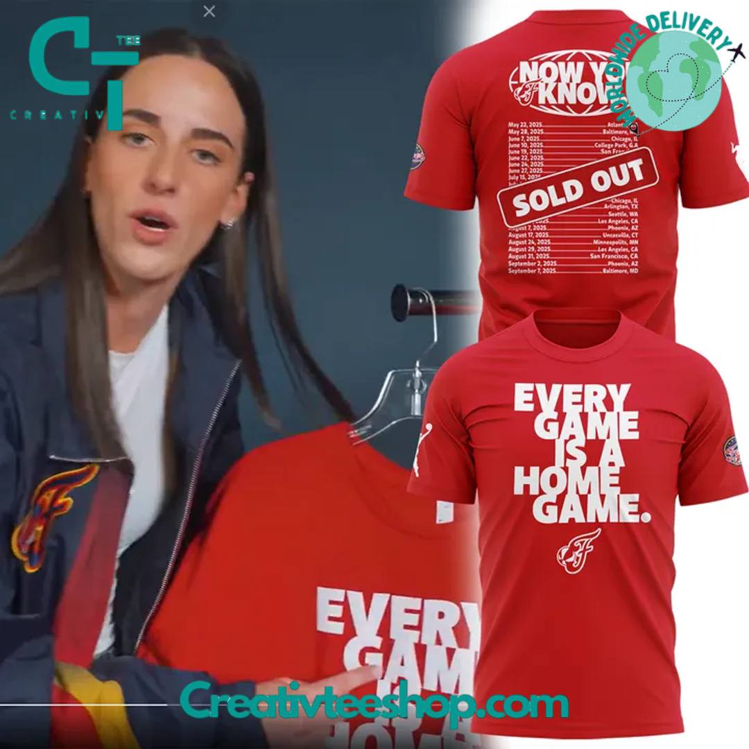 Indiana Fever SOLD OUT Tour 2025 Red Tee