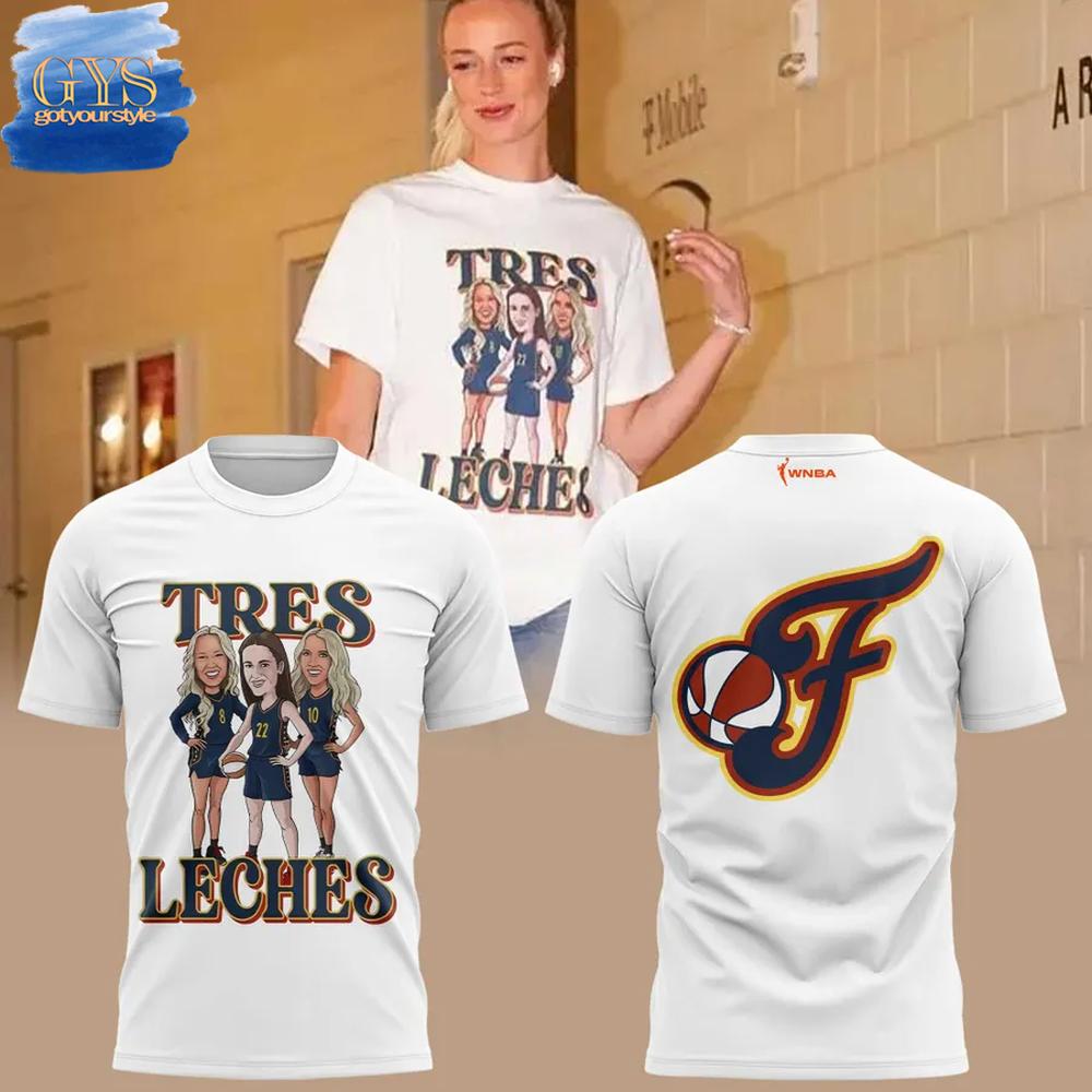 Indiana Fever Tres Leches Special Edition T-Shirt Premium Merchandises