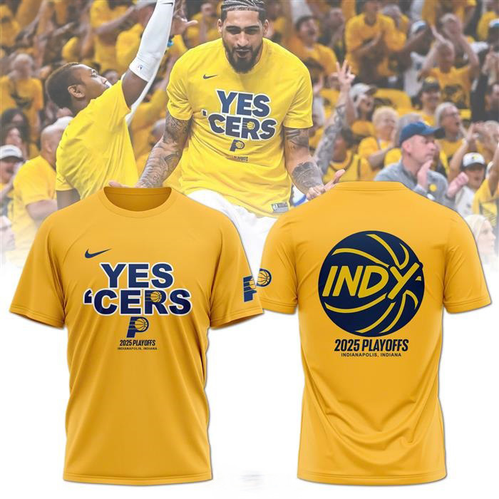 Indiana Pacers Yes Cers 2025 T-Shirt Gift For Pacers Fans