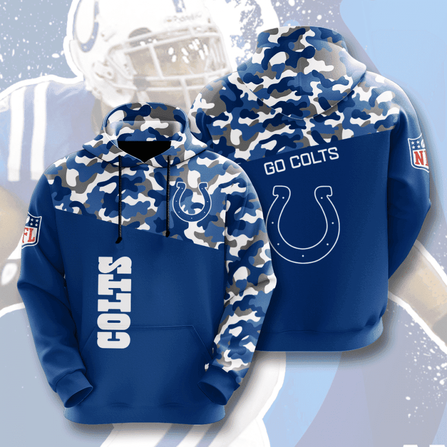 Indianapolis Colts Hoodie  Zip Hoodie Version 1077