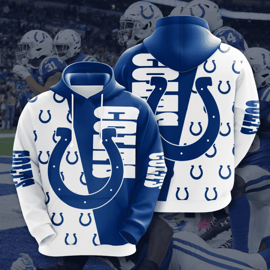 Indianapolis Colts Hoodie  Zip Hoodie Version 1205