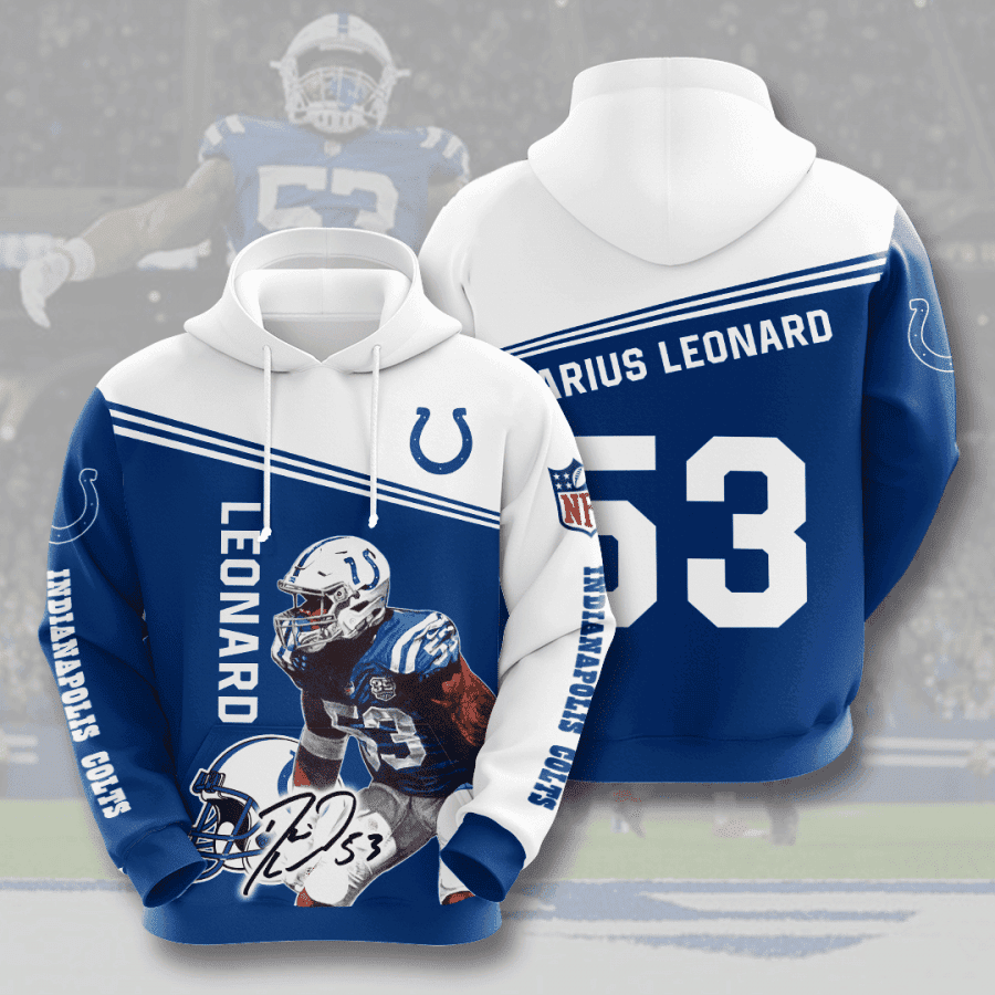 Indianapolis Colts Hoodie  Zip Hoodie Version 1723