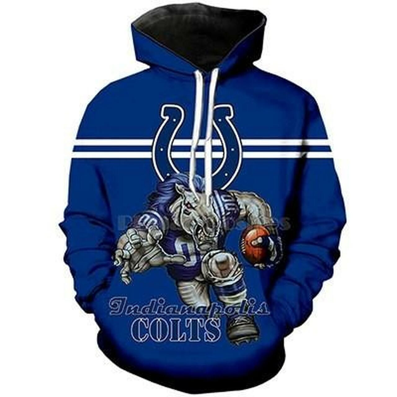Indianapolis Colts Hoodie  Zip Hoodie Version 263