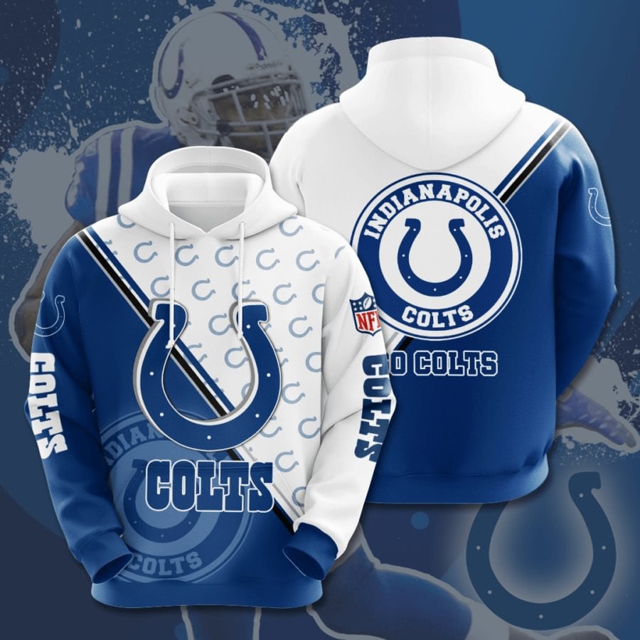Indianapolis Colts Logo NFL Football Team Hoodie